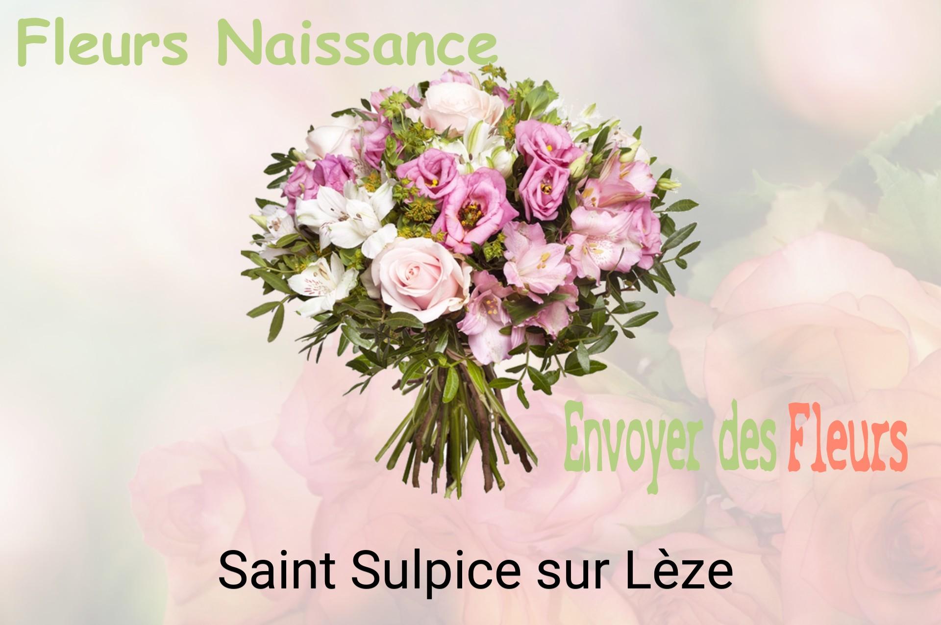 Bouquet de fleurs de naissance livré à Saint-Sulpice-sur-Lèze