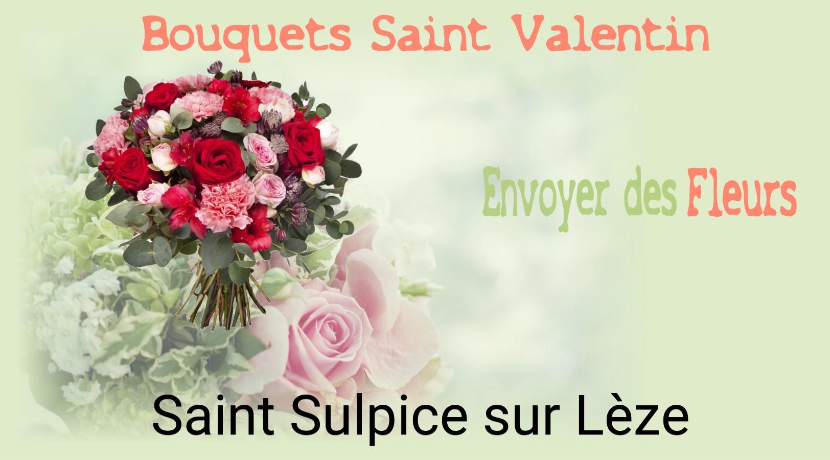 Roses de Saint-Valentin livrées à Saint-Sulpice-sur-Lèze